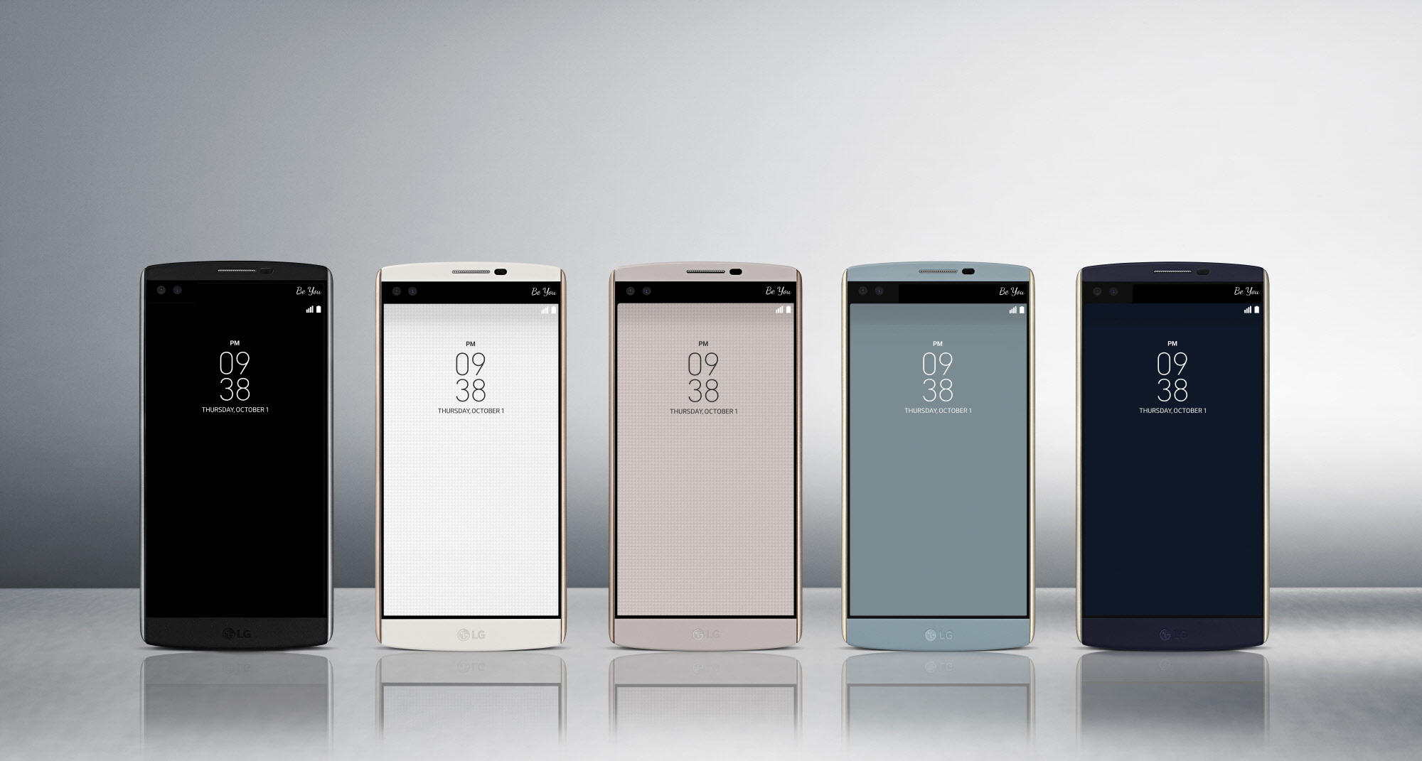 LG V10 smartphone showcasing media streaming capabilities