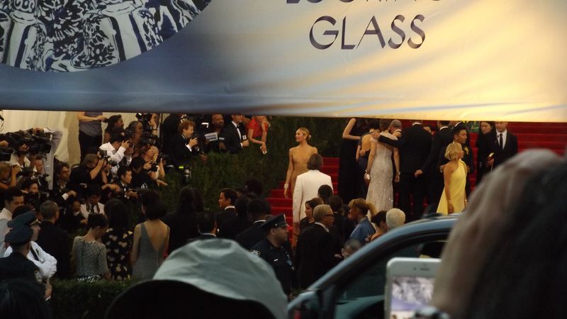 Guests at the Met Gala at the Metropolitan Museum