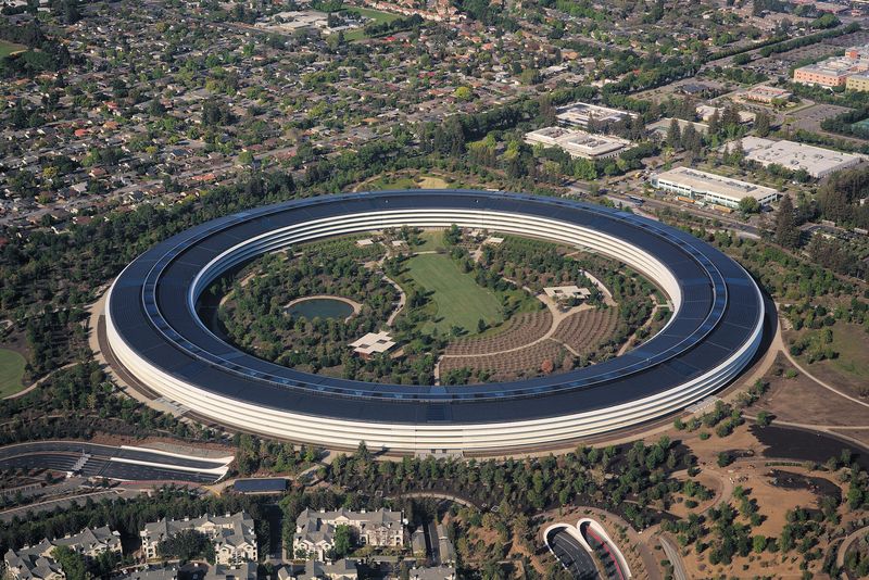 Apple Park campus in Cupertino, California