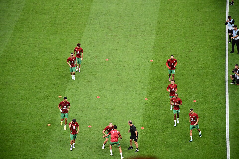 World Cup 2026 qualifying match scene