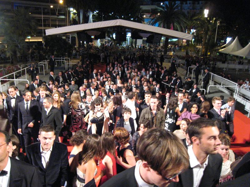 Red carpet at the Cannes Film Festival