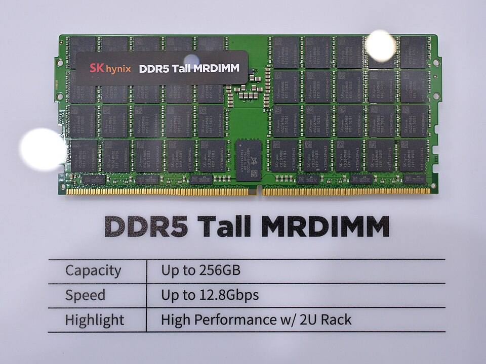 SK Hynix DDR5 Tall MRDIMM memory module