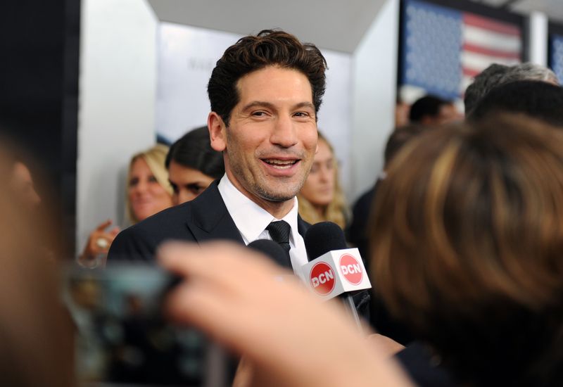 Jon Bernthal at military event